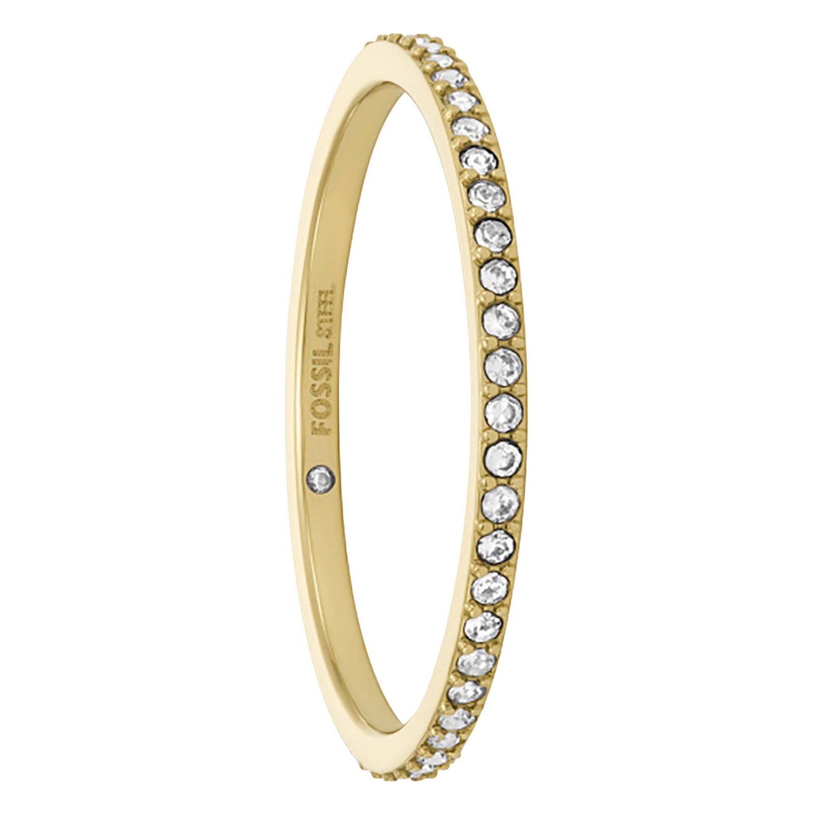 Bague Acier Pierre Zirconium Billets