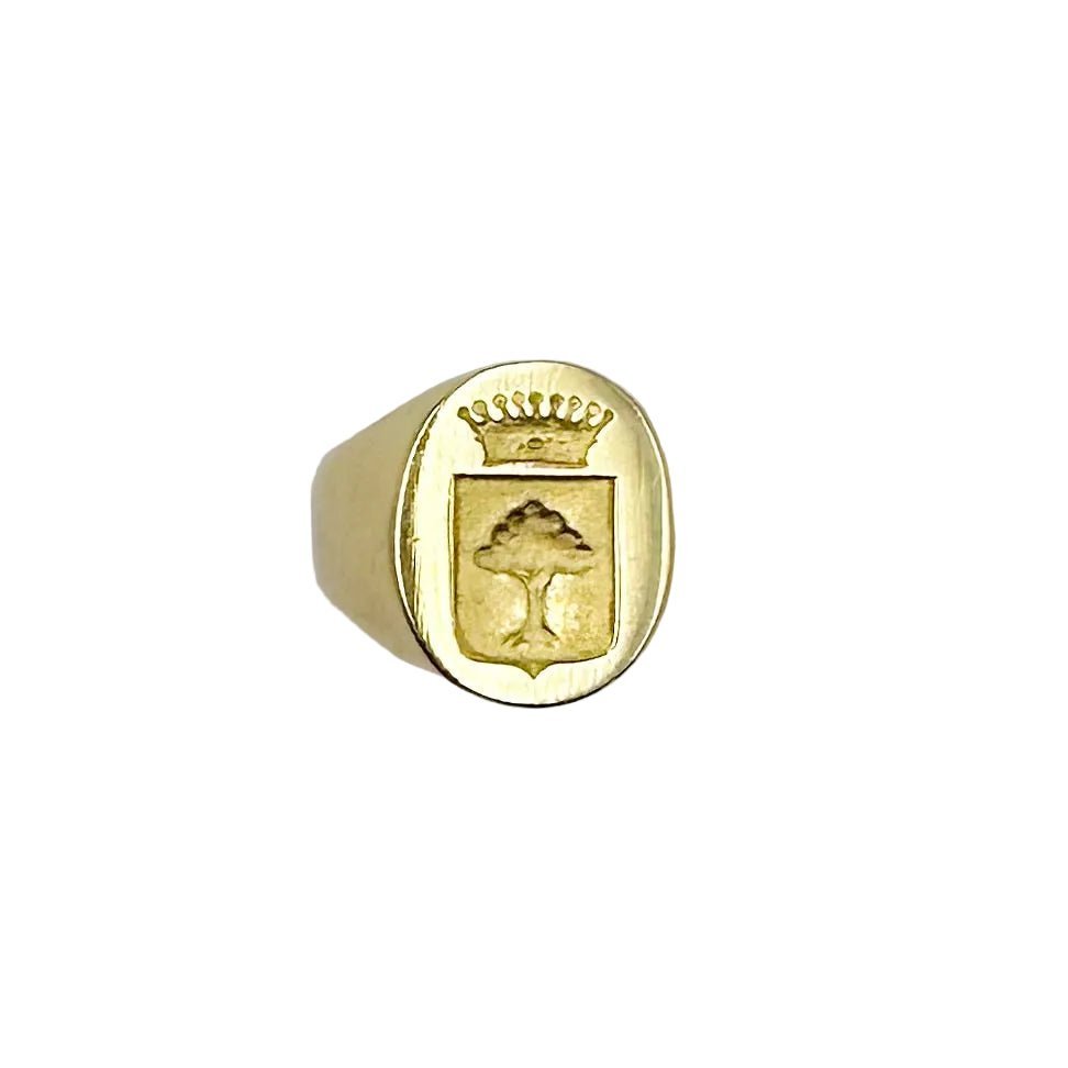 Bagues Chevaliere Titane Minimaliste Bulgari