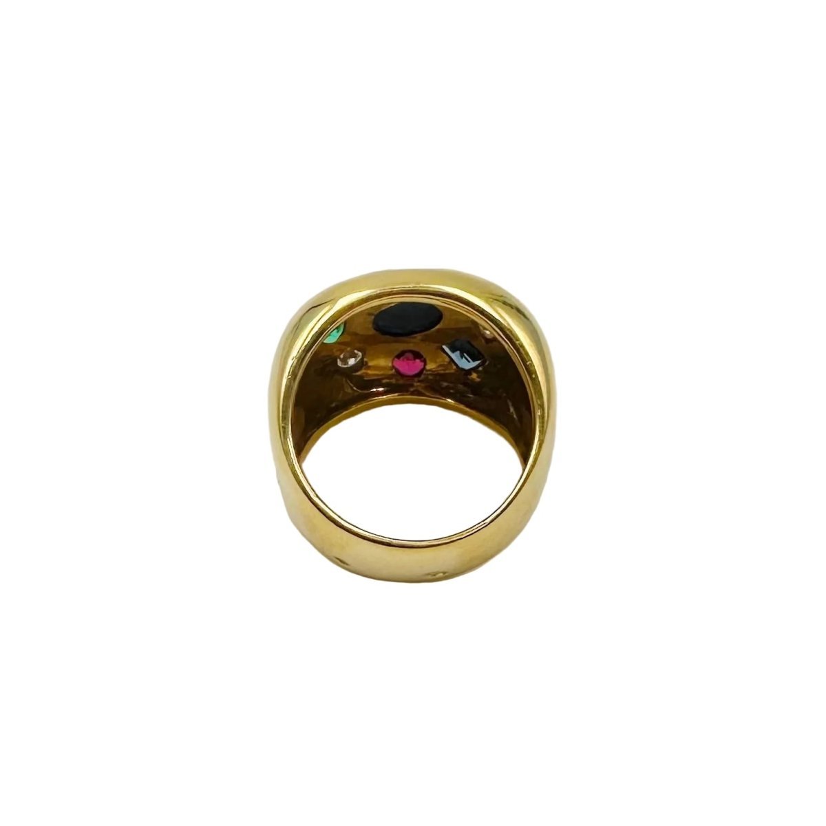 Bagues Chevaliere Titane Minimaliste Bulgari