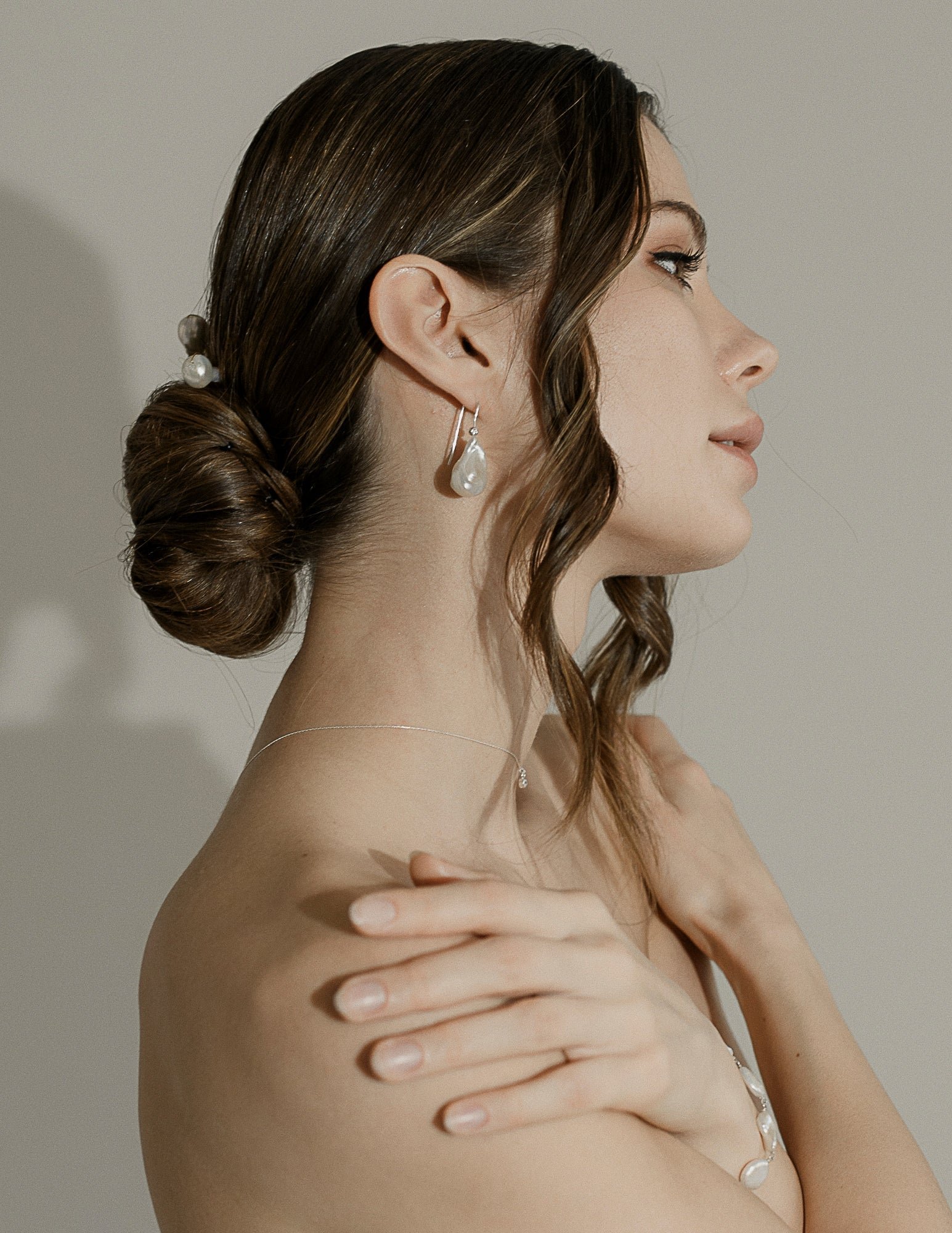 Boucles Doreilles En Argent Titane Minimaliste Bulgari