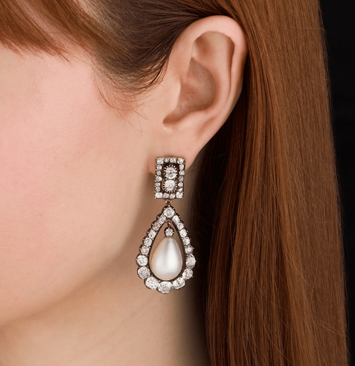 Boucles Doreilles En Perles 297 Cristal Romantique Van Cleef