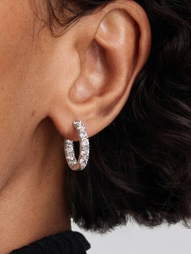 Boucles Doreilles Pendantes 292 Or 18K Elegant Pandora