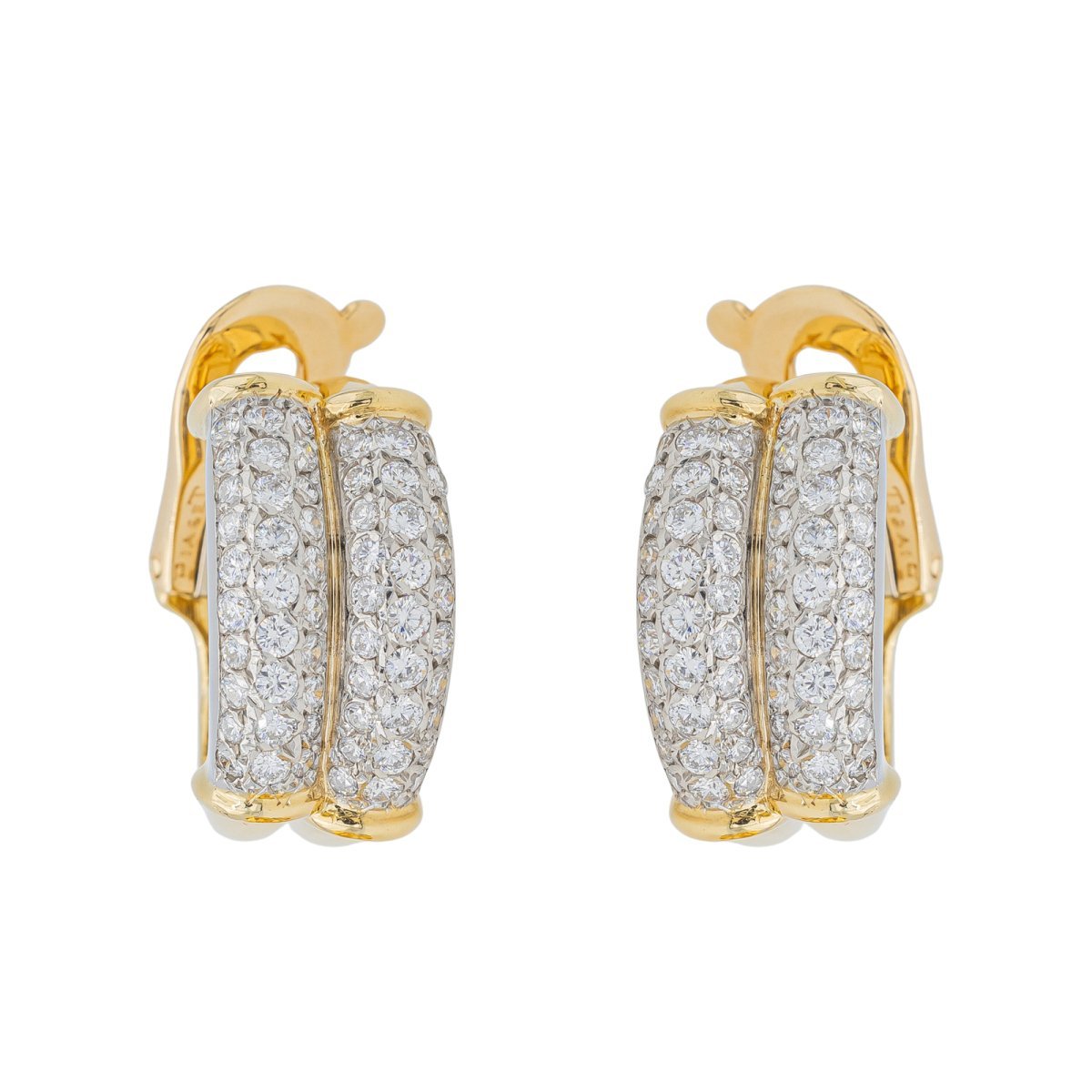 Boucles Oreilles Diamant Perle Piaget
