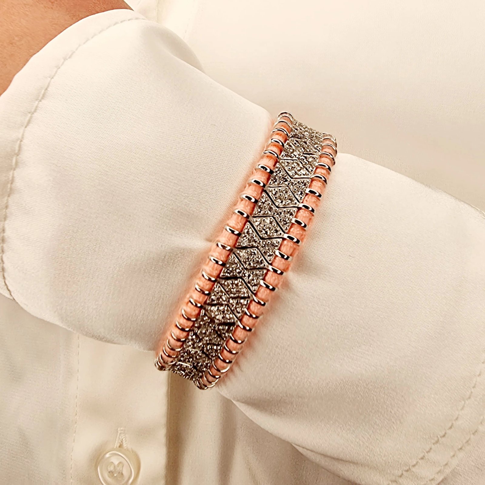 Bracelets En Argent Perle Luxe Piaget