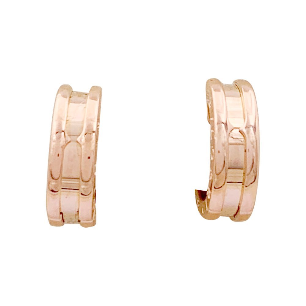 Bulgari Boucles Doreilles Titane - Rose