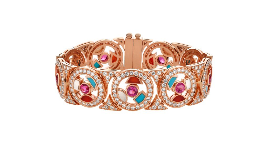 Bulgari Rose Bracelets Mode Titane