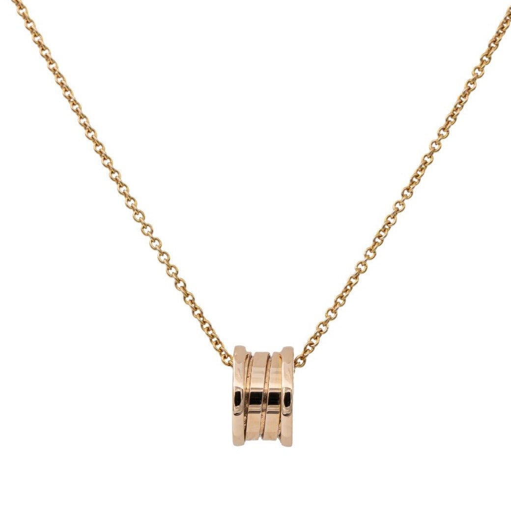 Bulgari Rose Pendentifs Perles Titane