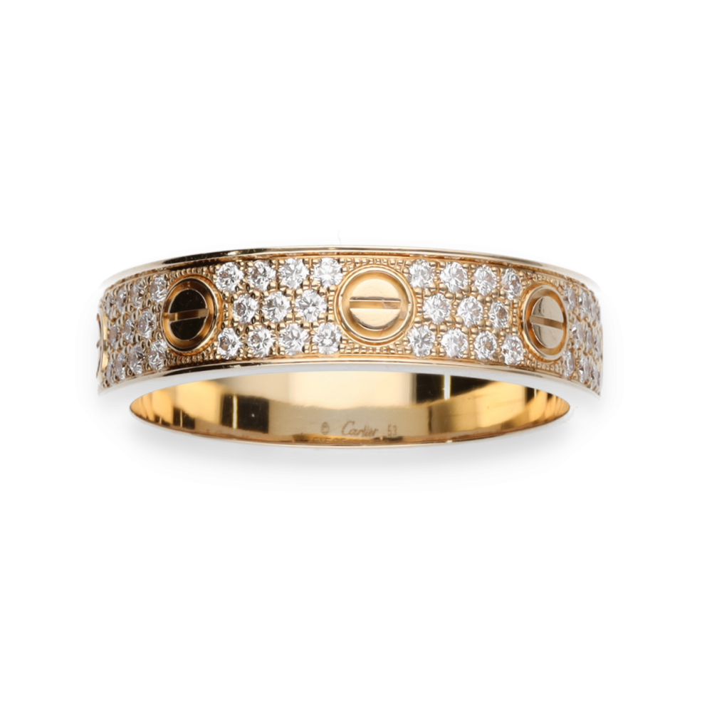Cartier Or Bagues Or Acier Inoxydable
