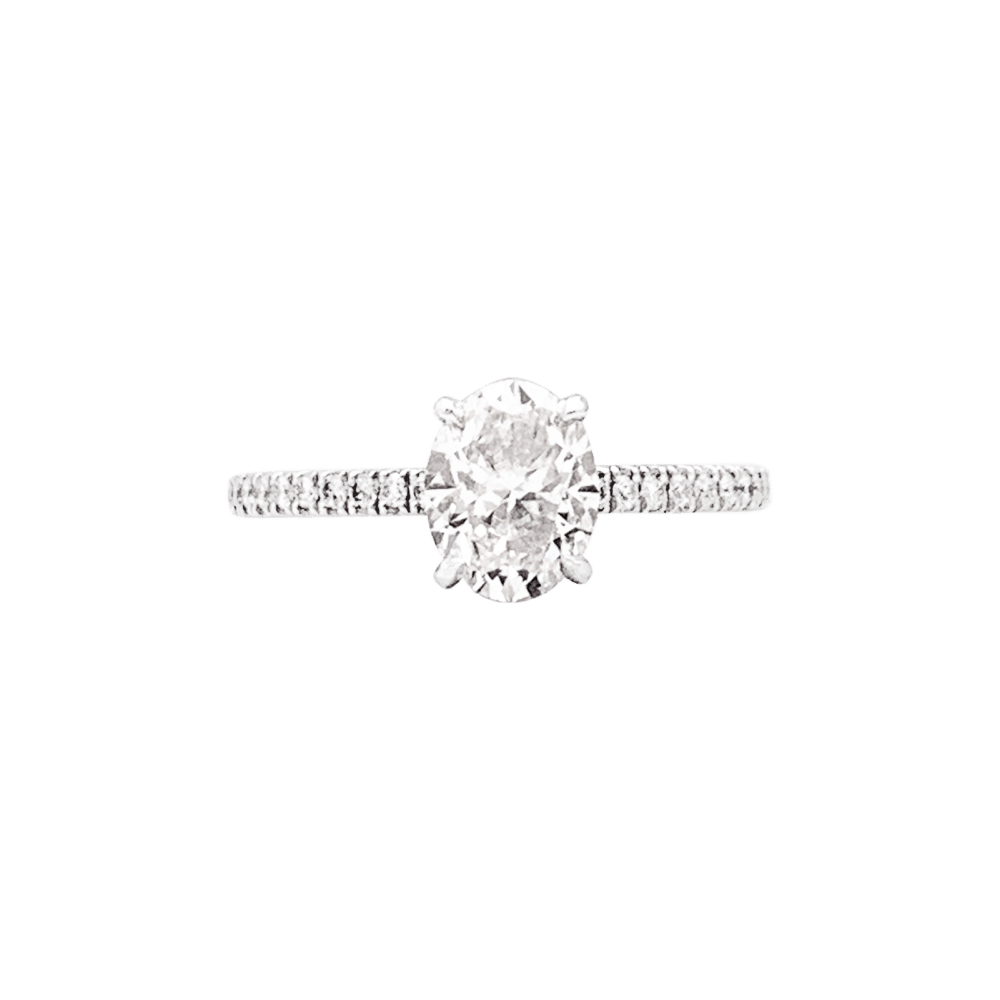 Chopard Bleu Bagues Solitaire Cuir Veritable