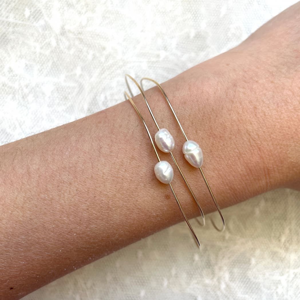 Christophe Bracelets Joncs Nacre