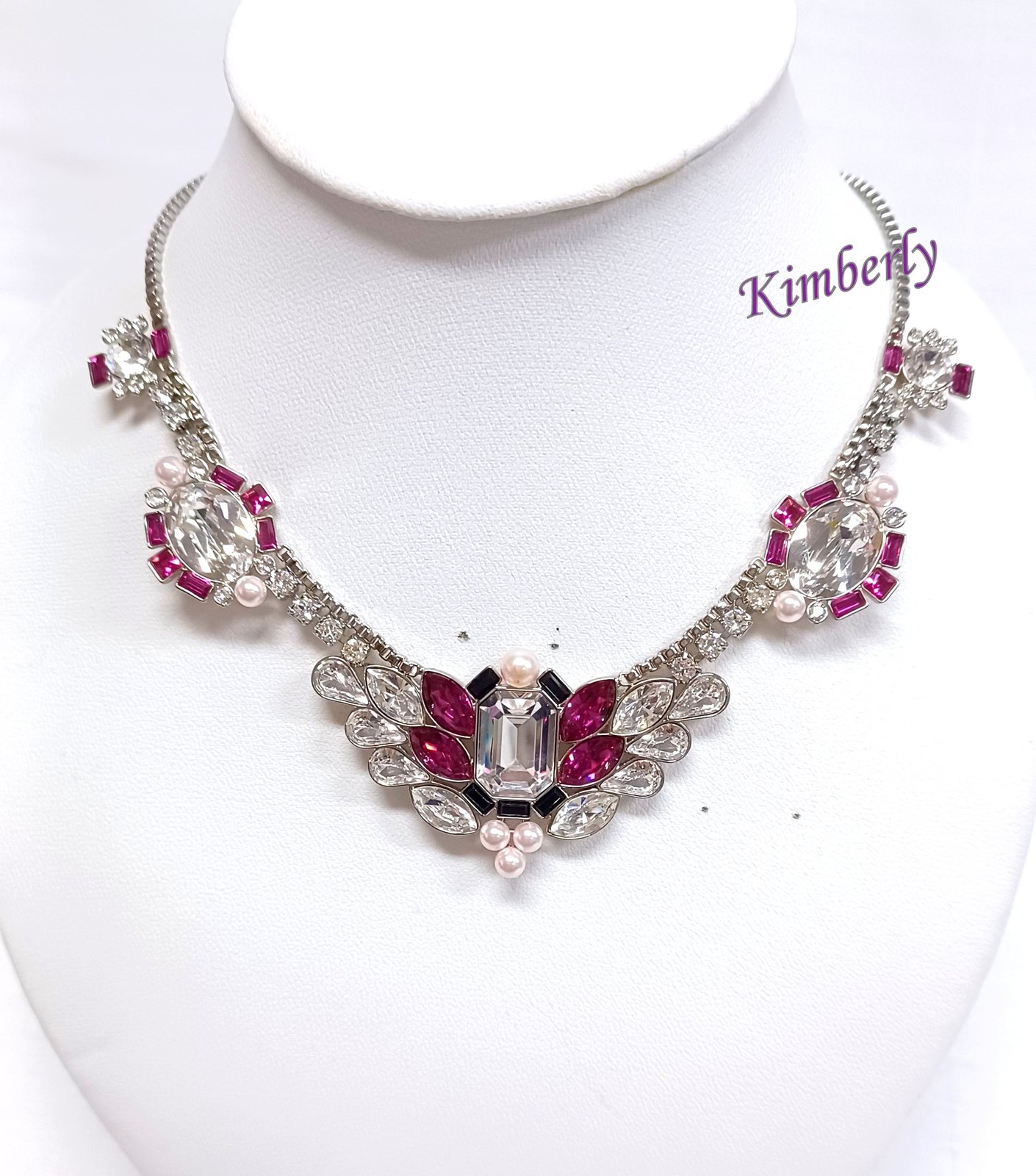 Colliers Titane Luxe Swarovski