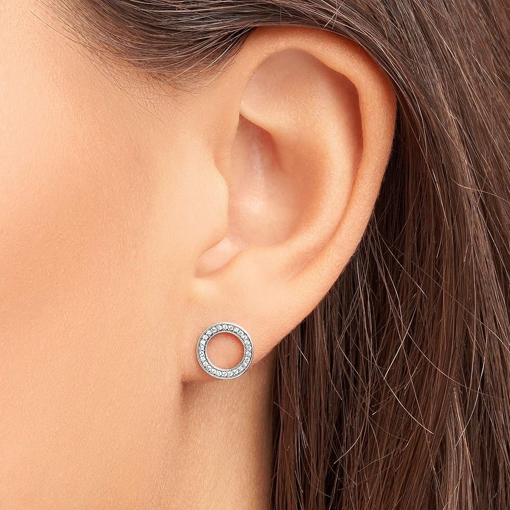 Elegant Boucles Oreilles Studs Or 18K Pandora