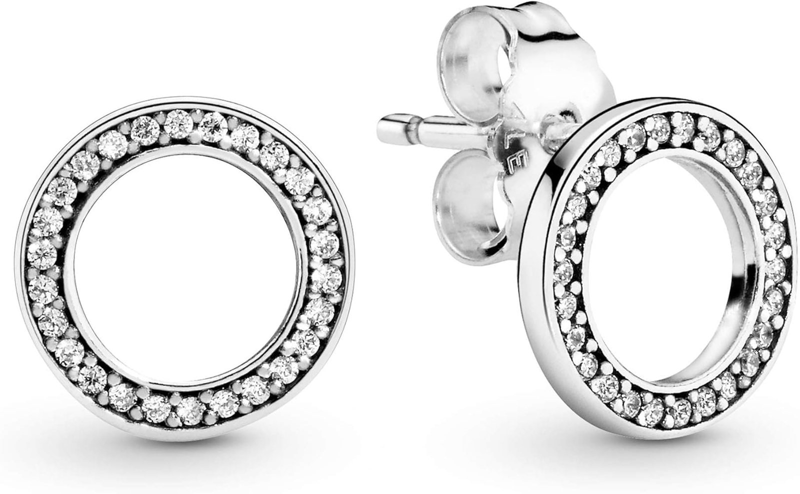 Elegant Boucles Oreilles Studs Or 18K Pandora