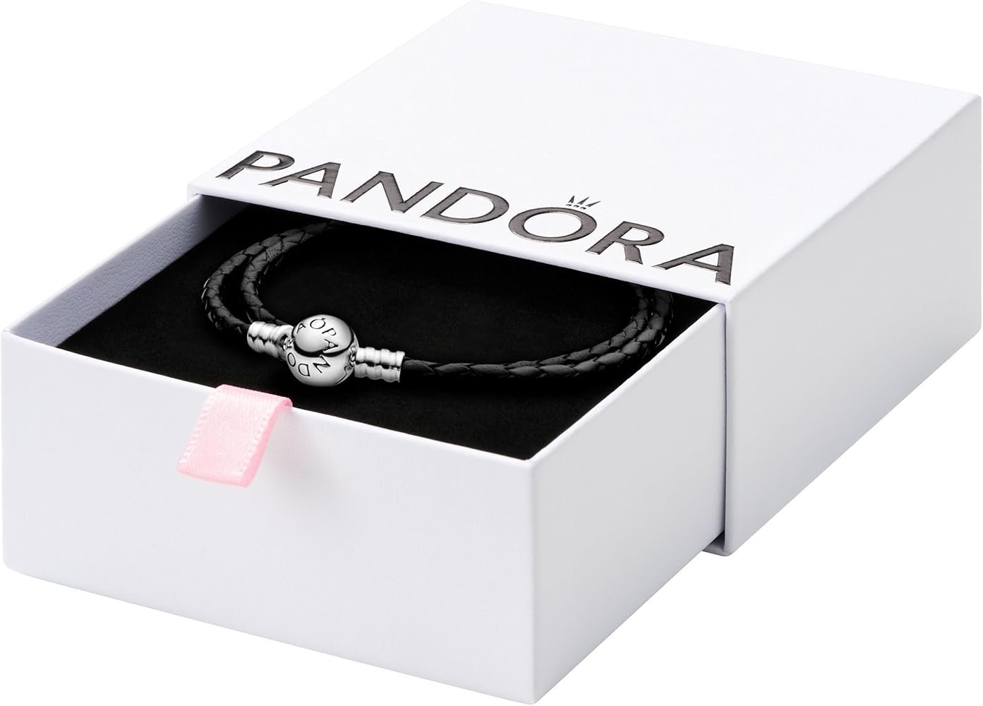 Elegant Bracelets A Breloques Noir - Pandora