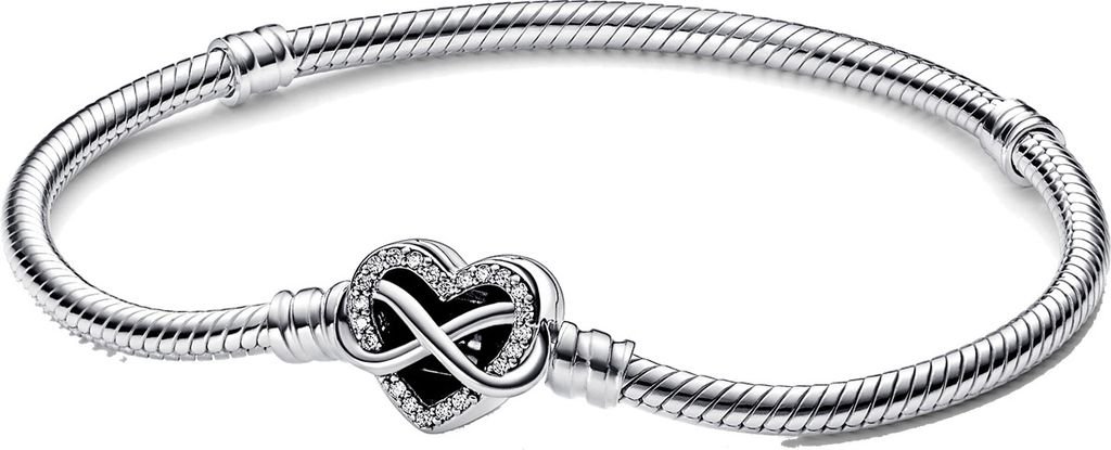 Elegant Bracelets En Argent Noir - Pandora