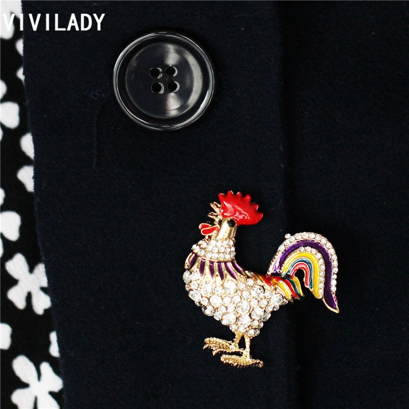 Elegant Broches En Forme Danimaux Noir - Pandora
