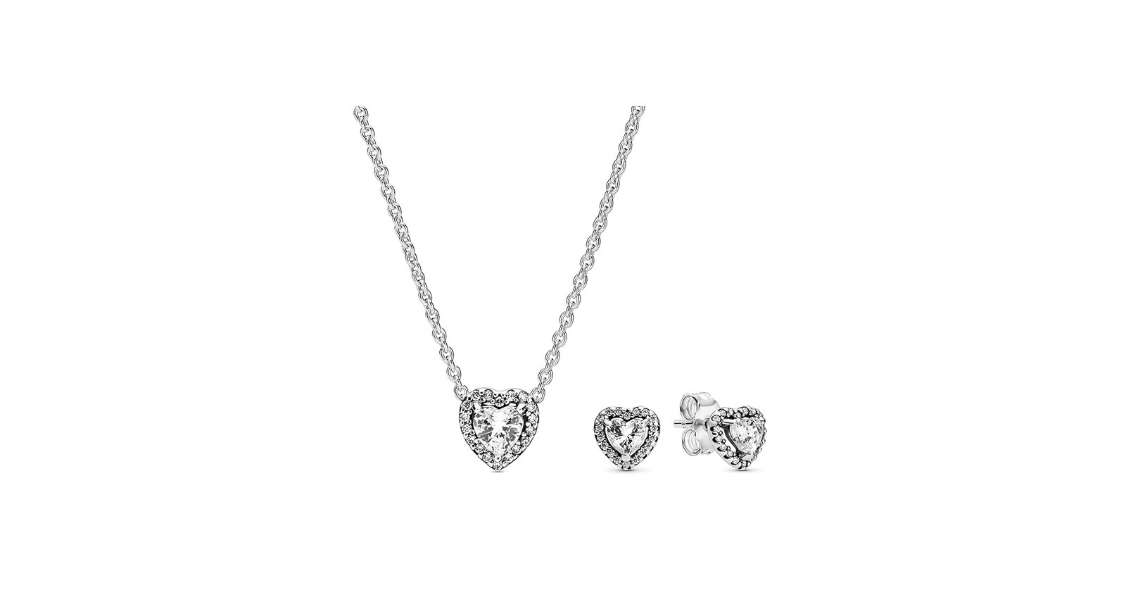 Elegant Ensembles Collier Et Boucles Doreilles 343 Noir - Pandora