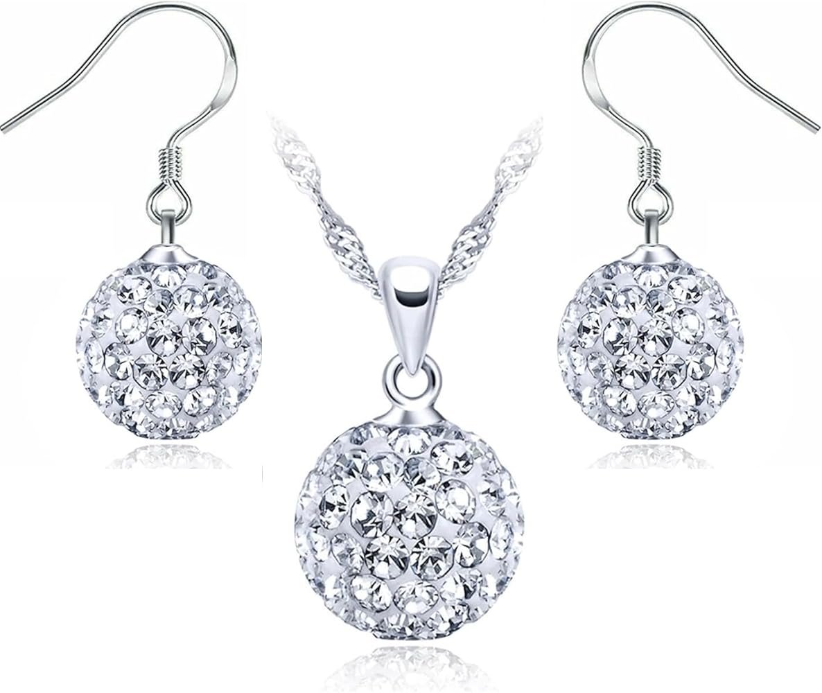 Ensembles Mode Argent 925 Moderne Swarovski