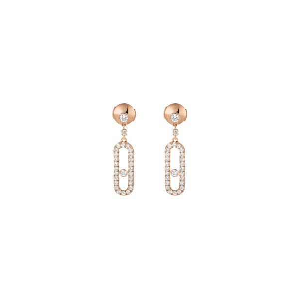 Messika Ensembles Collier Bracelet Et Boucles Doreilles Or Rose
