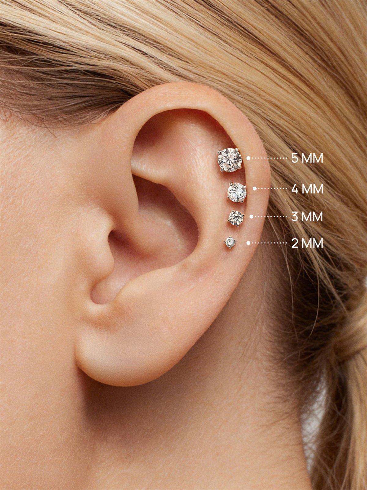 Minimaliste Boucles Oreilles Mode Rose - Bulgari