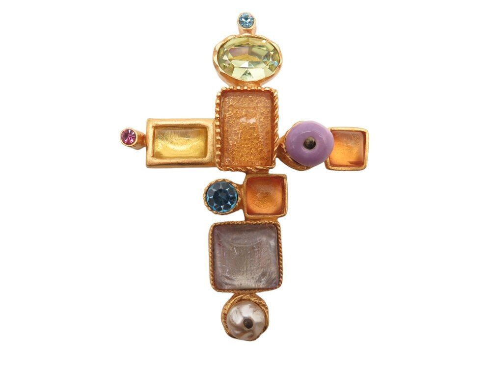 Pendentifs Croix Perle Luxe Piaget