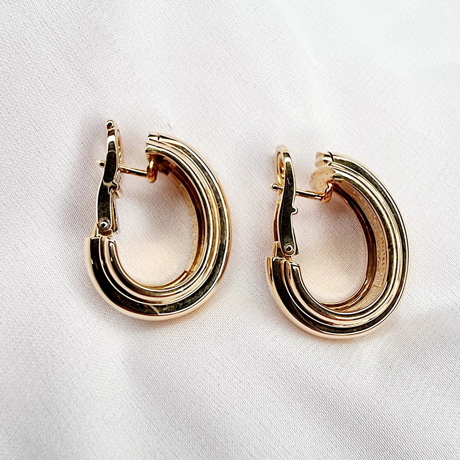 Piaget Boucles Oreilles Perles Perle - Vert