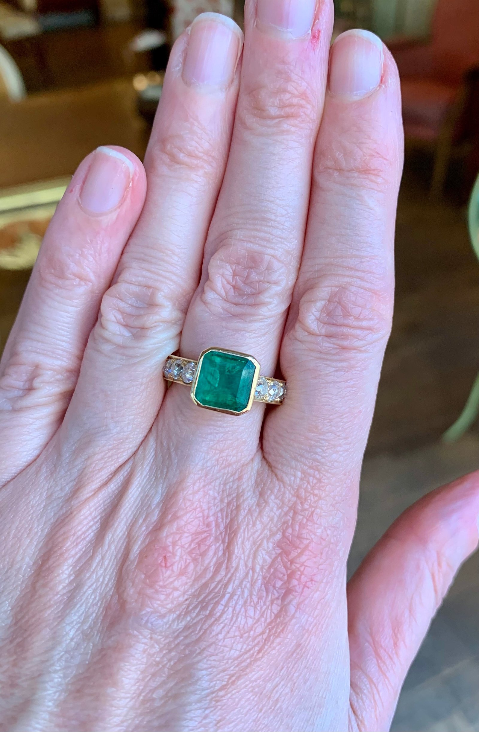 Piaget Vert Bagues Chevaliere Perle