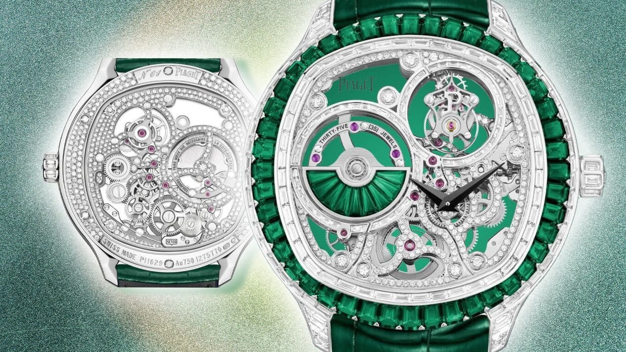 Piaget Vert Ensembles Diamant Perle