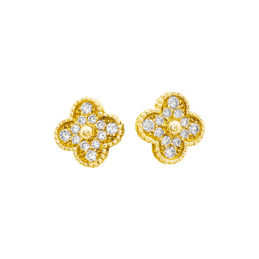 Piaget Vert Puces Doreilles Perle