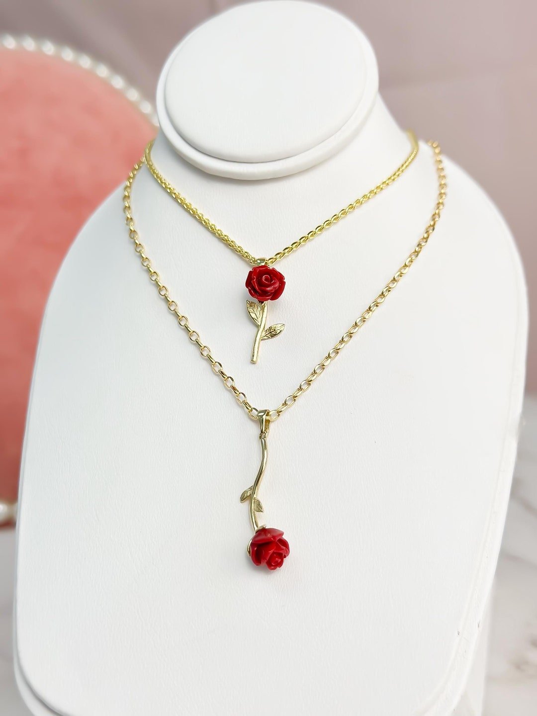 Romantique Pendentifs En Argent 326 Rouge - Van Cleef