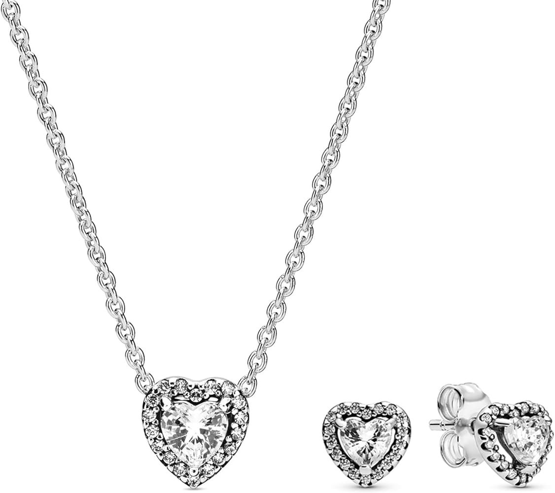 Swarovski Blanc Ensembles De Bijoux Pour Occasions Speciales 341 Argent 925