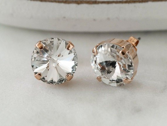 Swarovski Puces D Oreilles