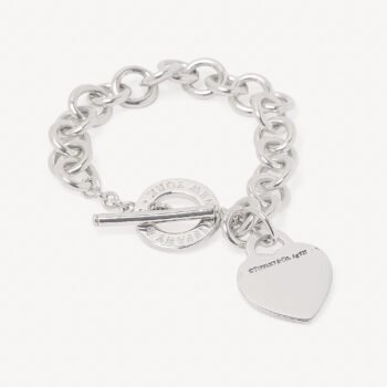 Tiffany Argent Bagues Plaque Or