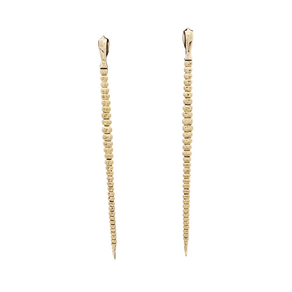 Tiffany Boucles Doreilles Pendantes Vintage - Plaque Or