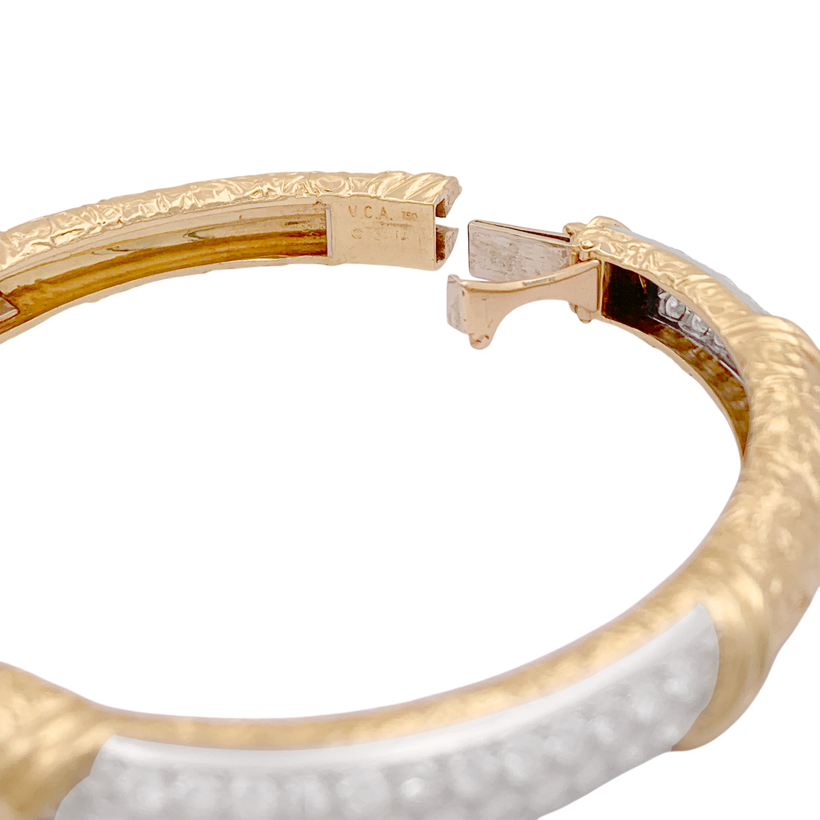 Van Cleef Bracelets Joncs Cristal - Rouge
