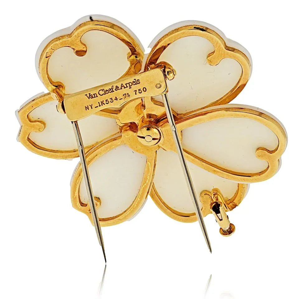 Van Cleef Broches Mode Cristal