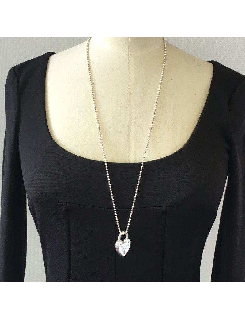 Vintage Ensembles Collier Et Bague Argent - Tiffany