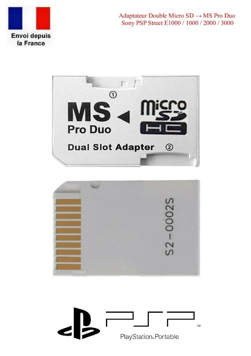 Adaptateurs Carte Memoire Sony