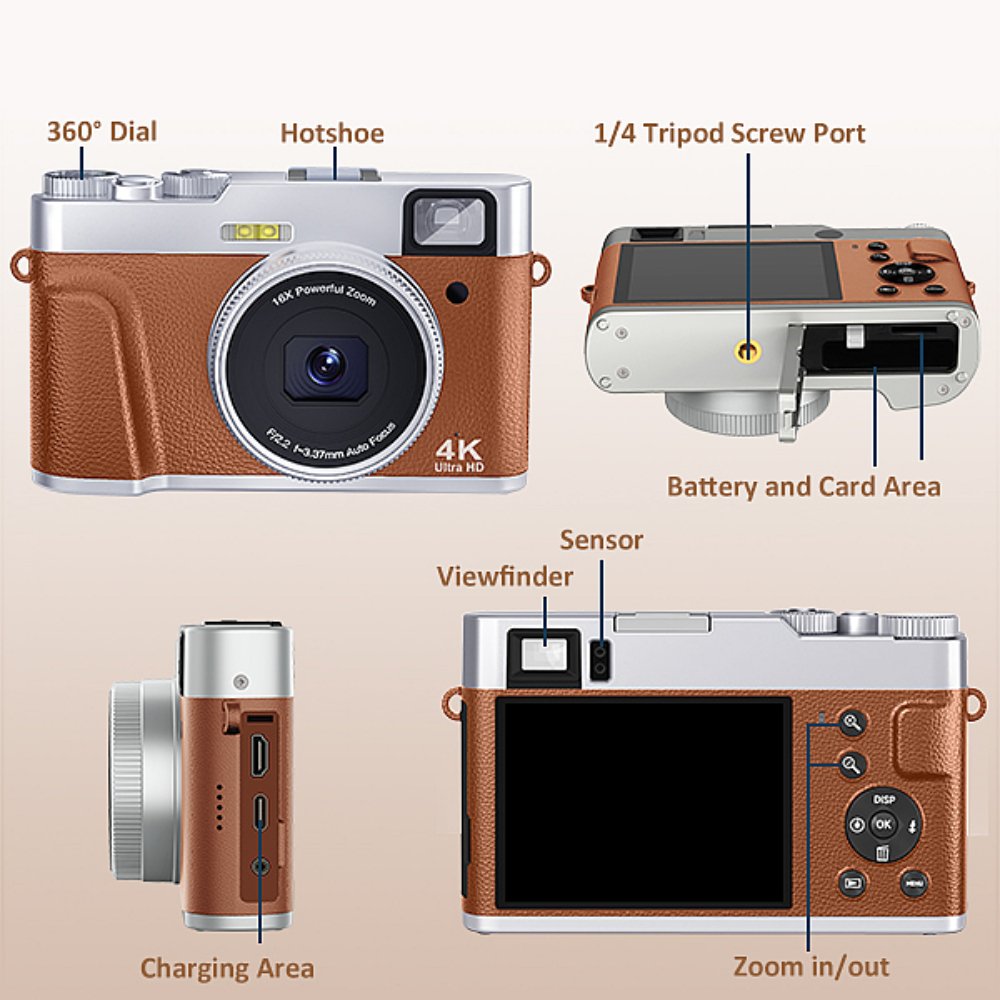 Appareils Photo Numeriques 2 Marron