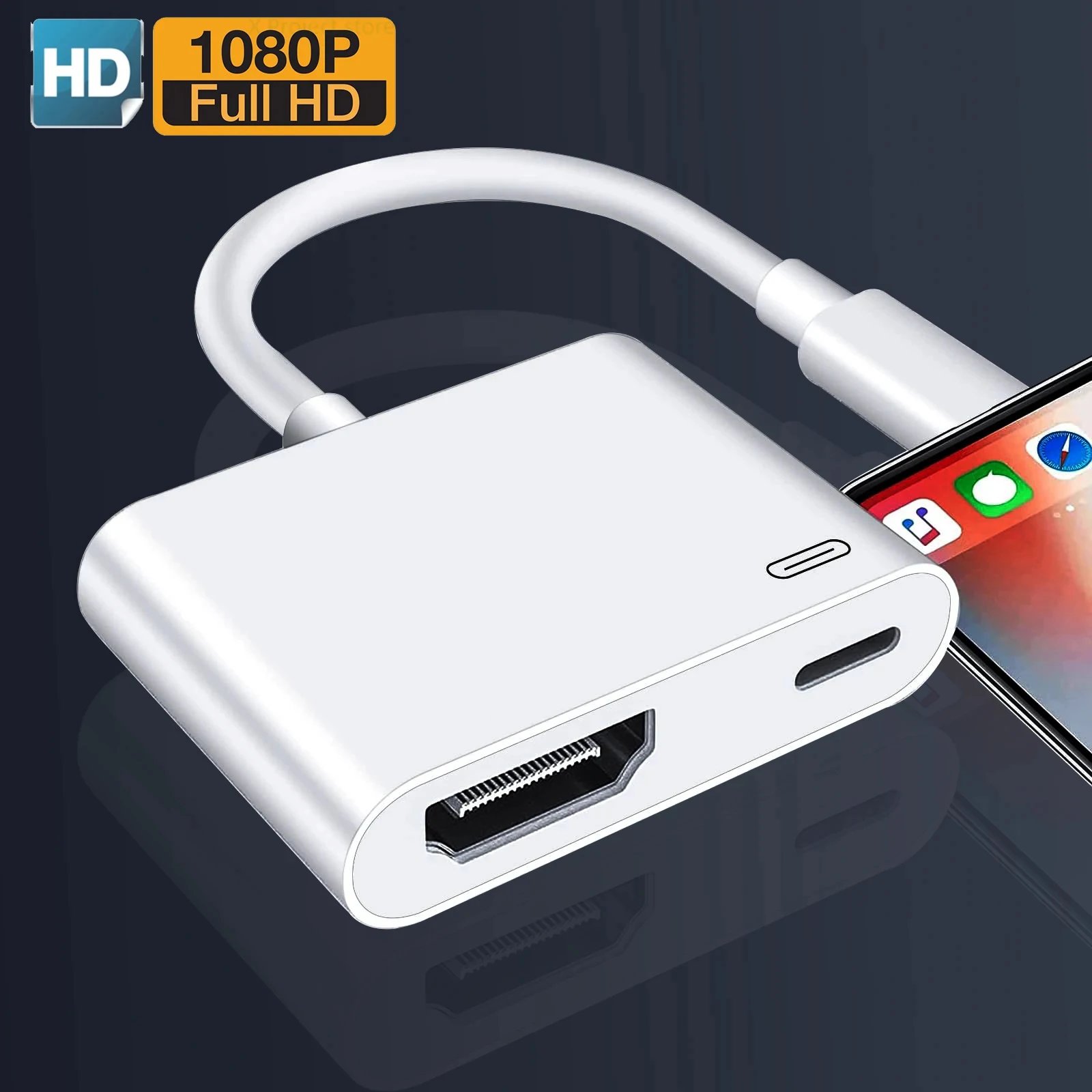 Apple iPhone Cables Et Connecteurs Hdmi Bluetooth