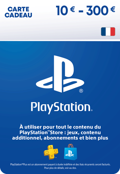 Cartes Cadeaux Jeu Sony