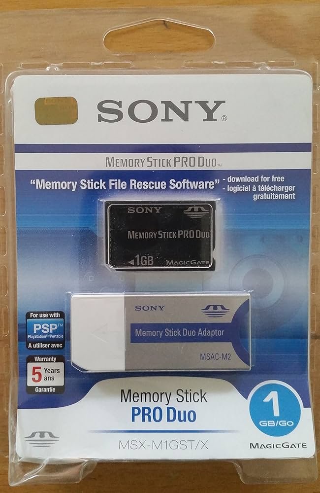 Stockage Memoire Sony