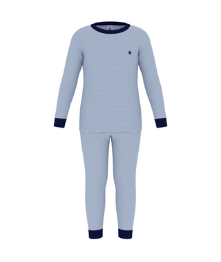 Petit Bateau Thermal Underwear Bebe Bleu