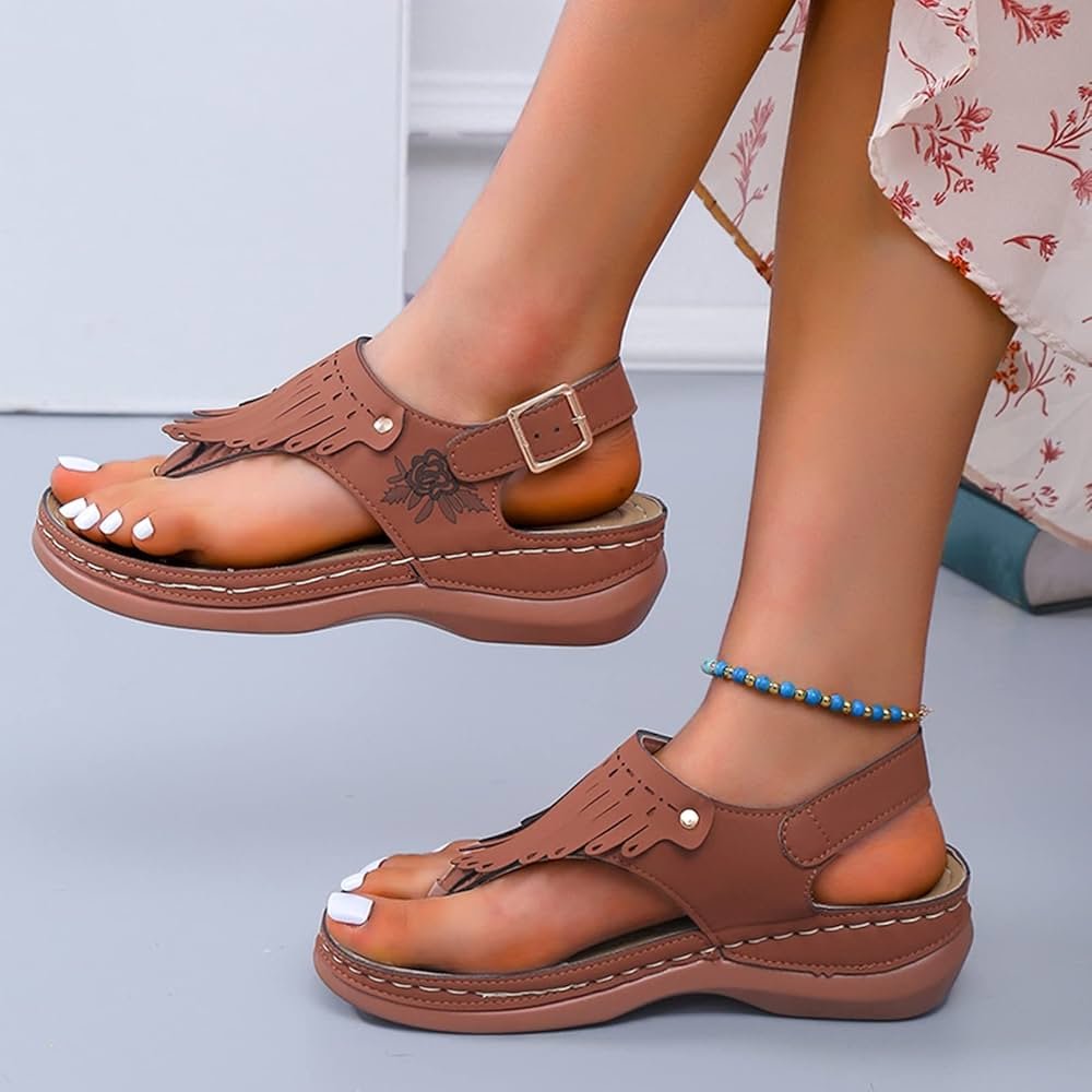 Sandales Plates Femme Confortables