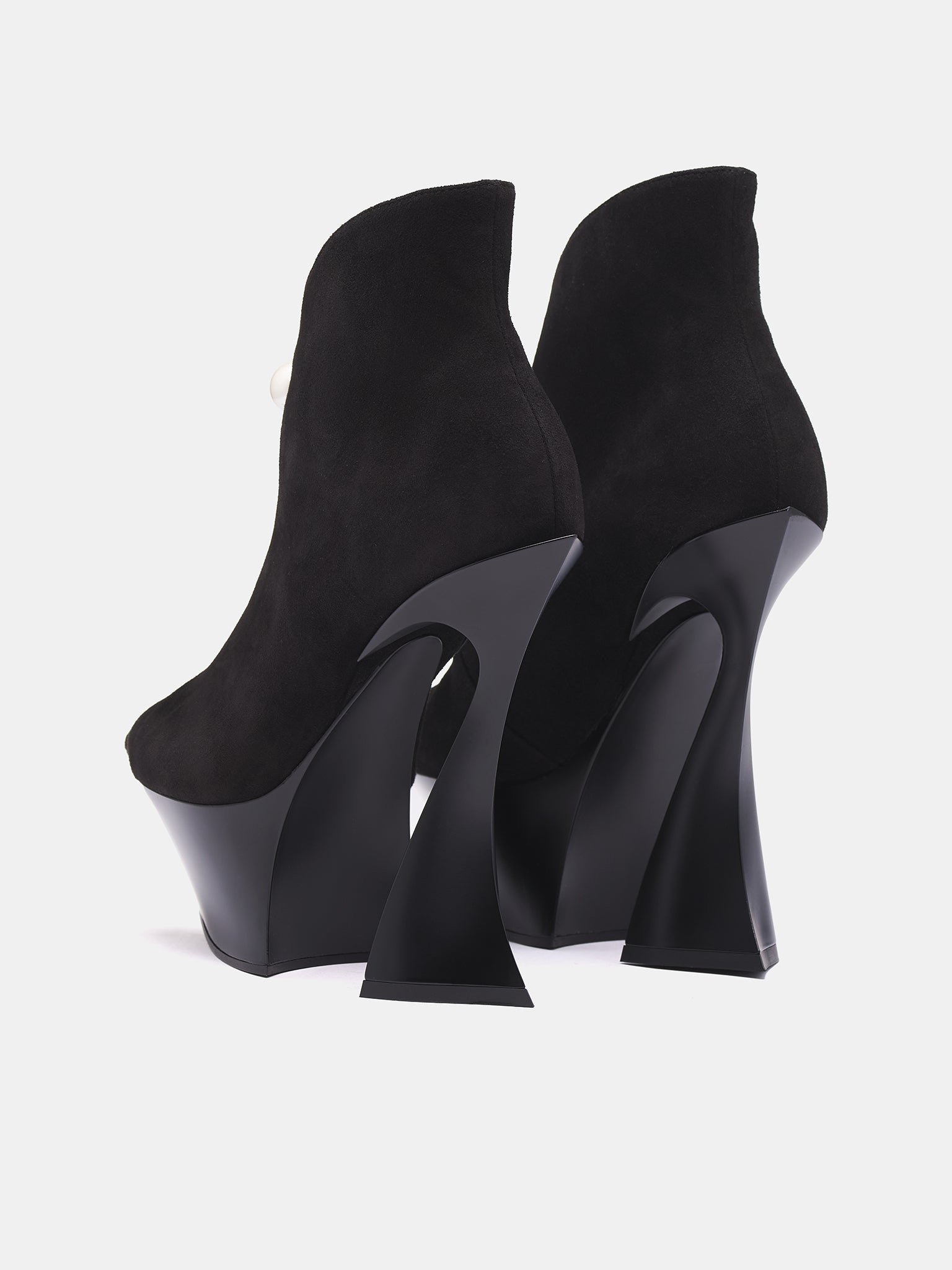 Zara Wedge Heels pour Homme - Noir