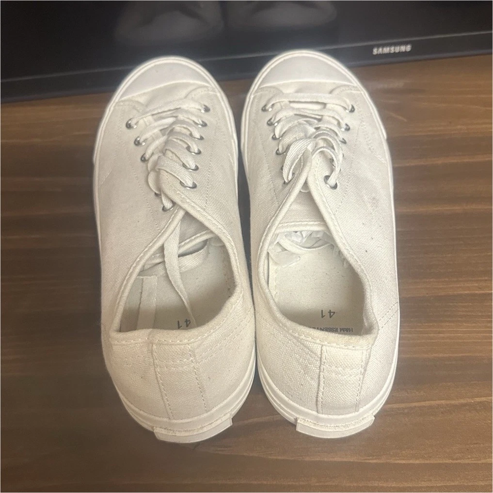 H&M Sneakers Men Blanc