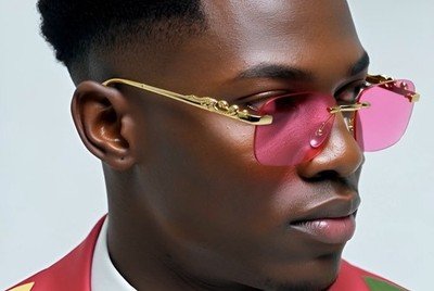 Puma Sunglasses Men Design Moderne - Rose