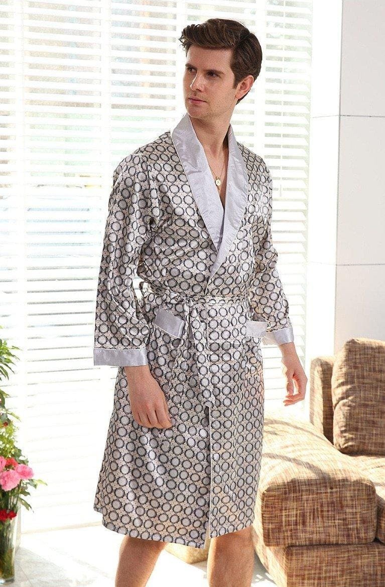 peignoir homme court