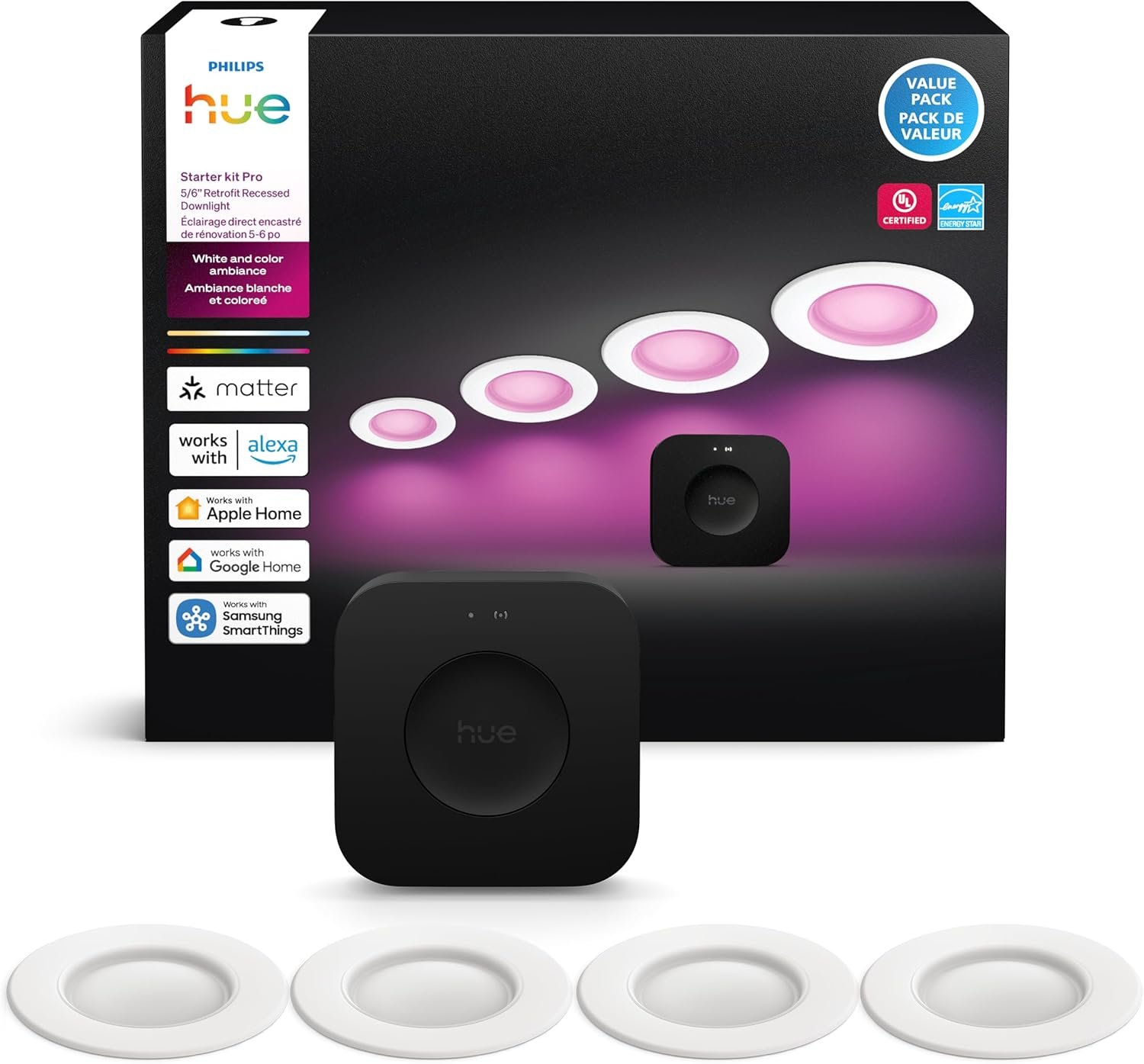 Philips Hue Garage Storage Bins