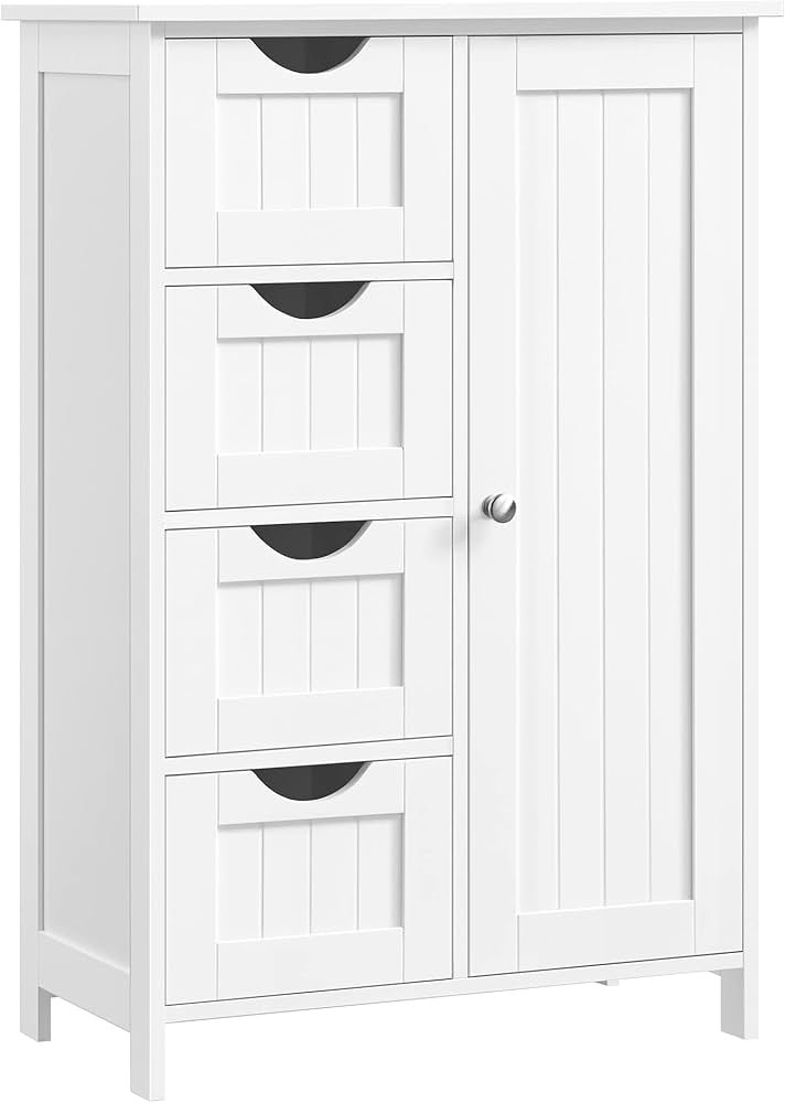 VASAGLE Meuble Salle de Bain Rangement LHC41W